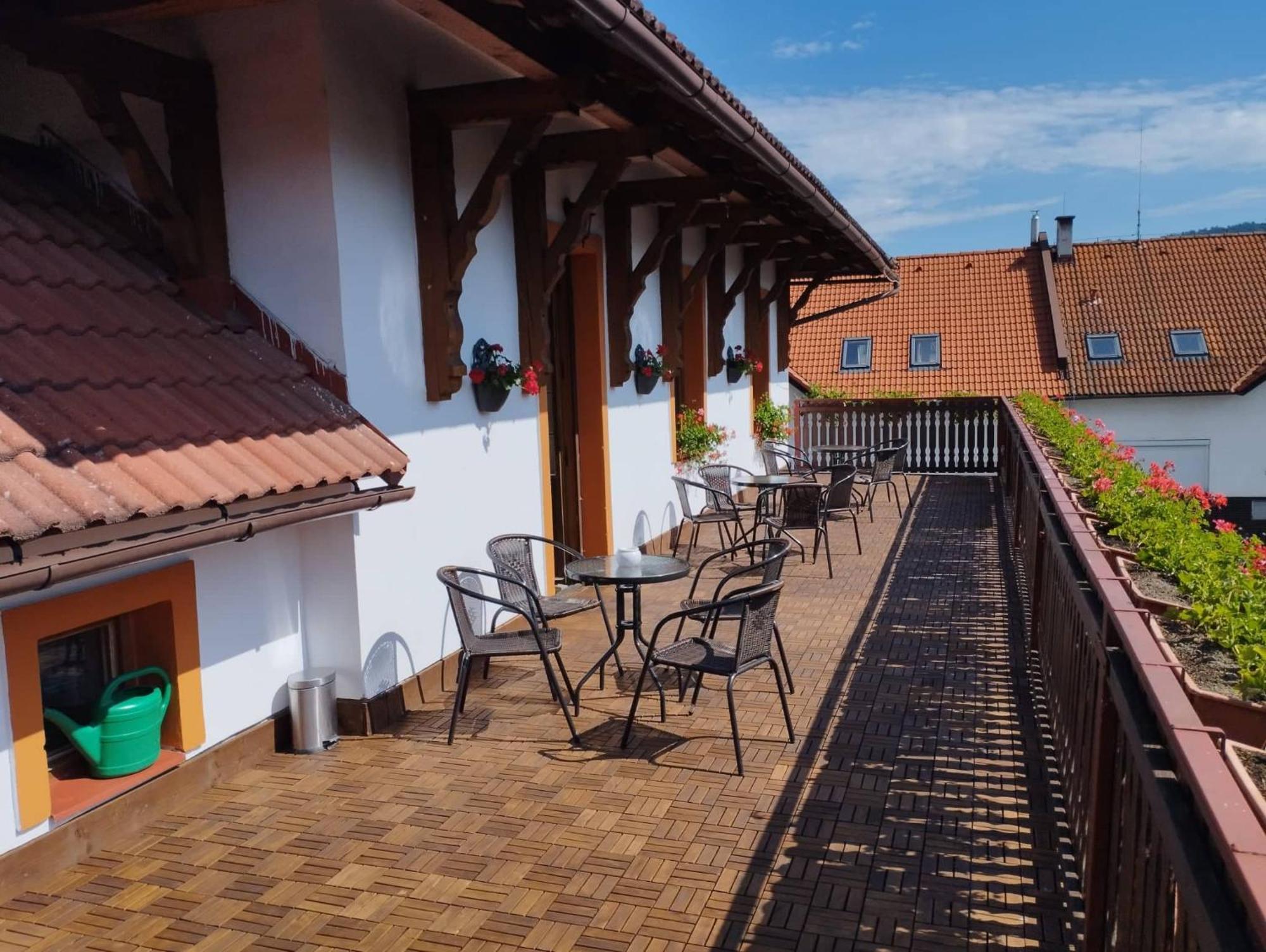 Penzion Restaurace U Helferu Libuň المظهر الخارجي الصورة