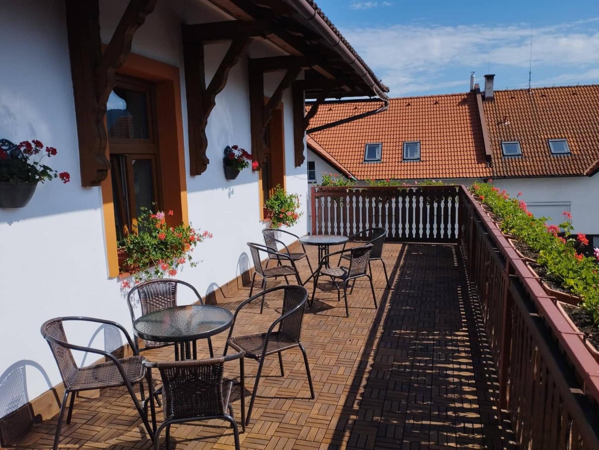 Penzion Restaurace U Helferu Libuň المظهر الخارجي الصورة