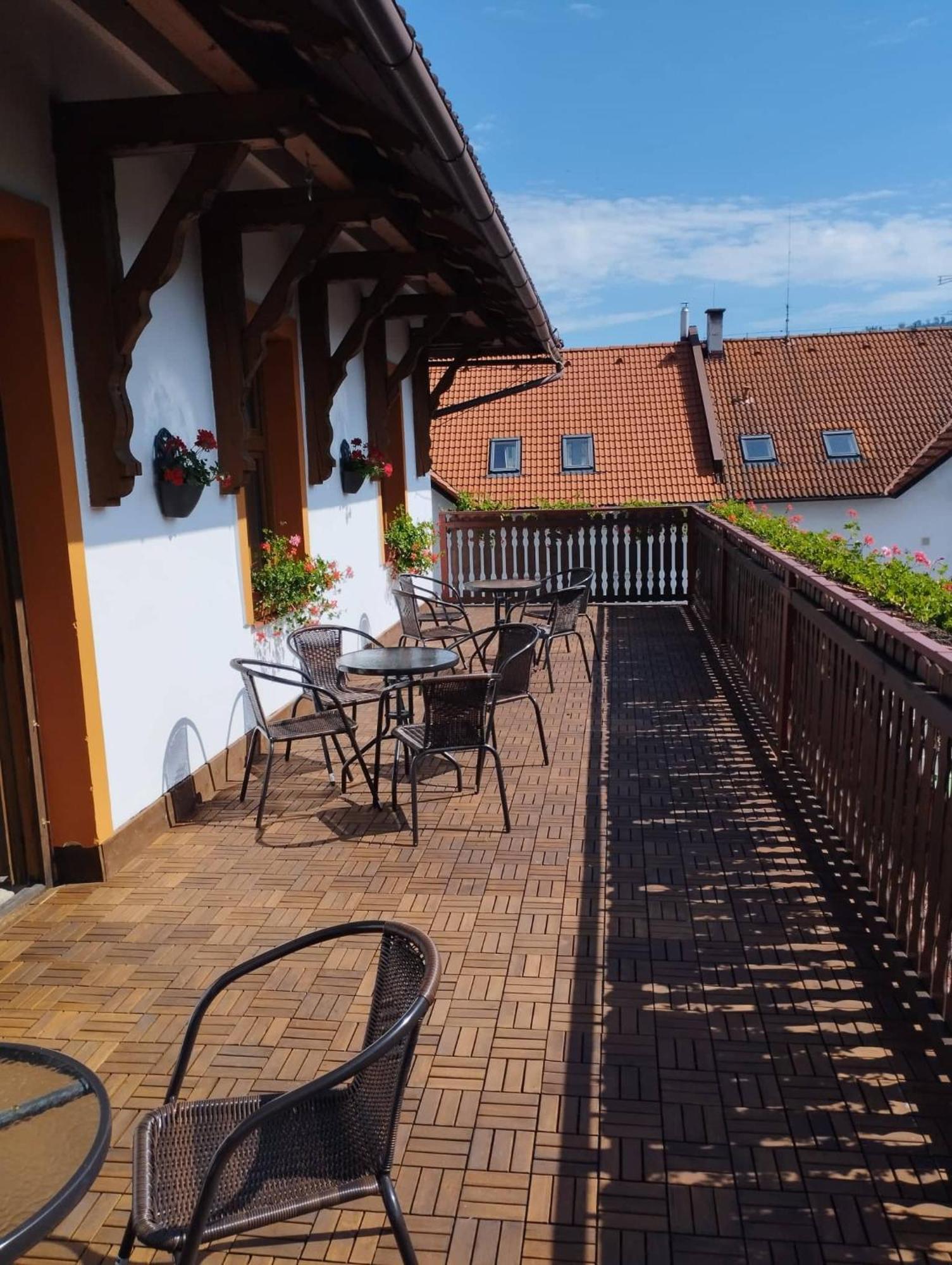Penzion Restaurace U Helferu Libuň المظهر الخارجي الصورة